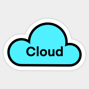 cloud Sticker